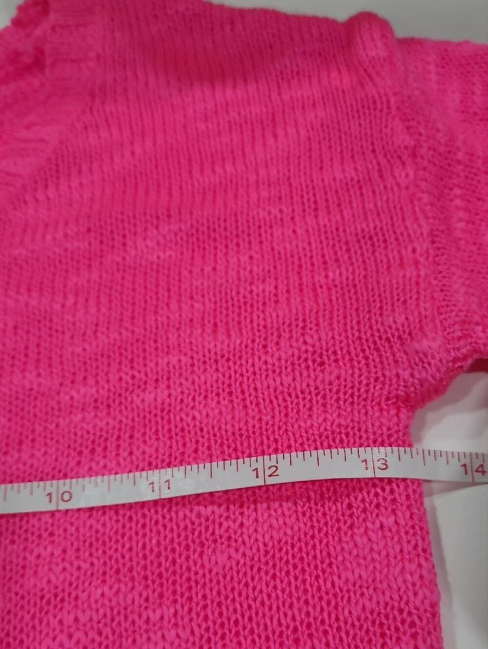 Heart N Crush Girls Bright Pink Anchor Knit Sweater - Sz M